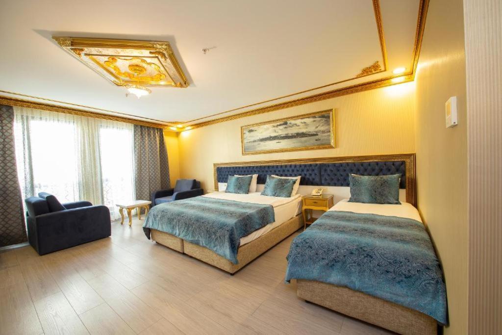 Phosphorion Hotell Istanbul Eksteriør bilde Family room