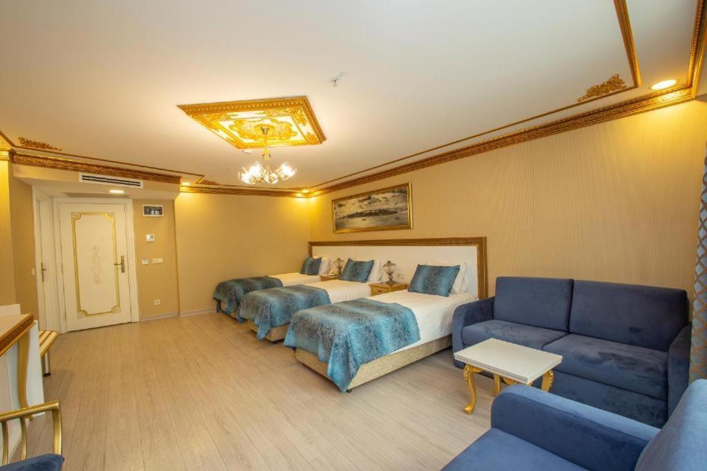Phosphorion Hotell Istanbul Eksteriør bilde Family room