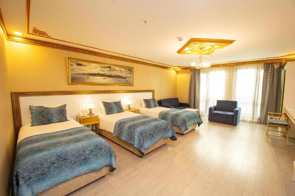 Phosphorion Hotell Istanbul Eksteriør bilde Family room
