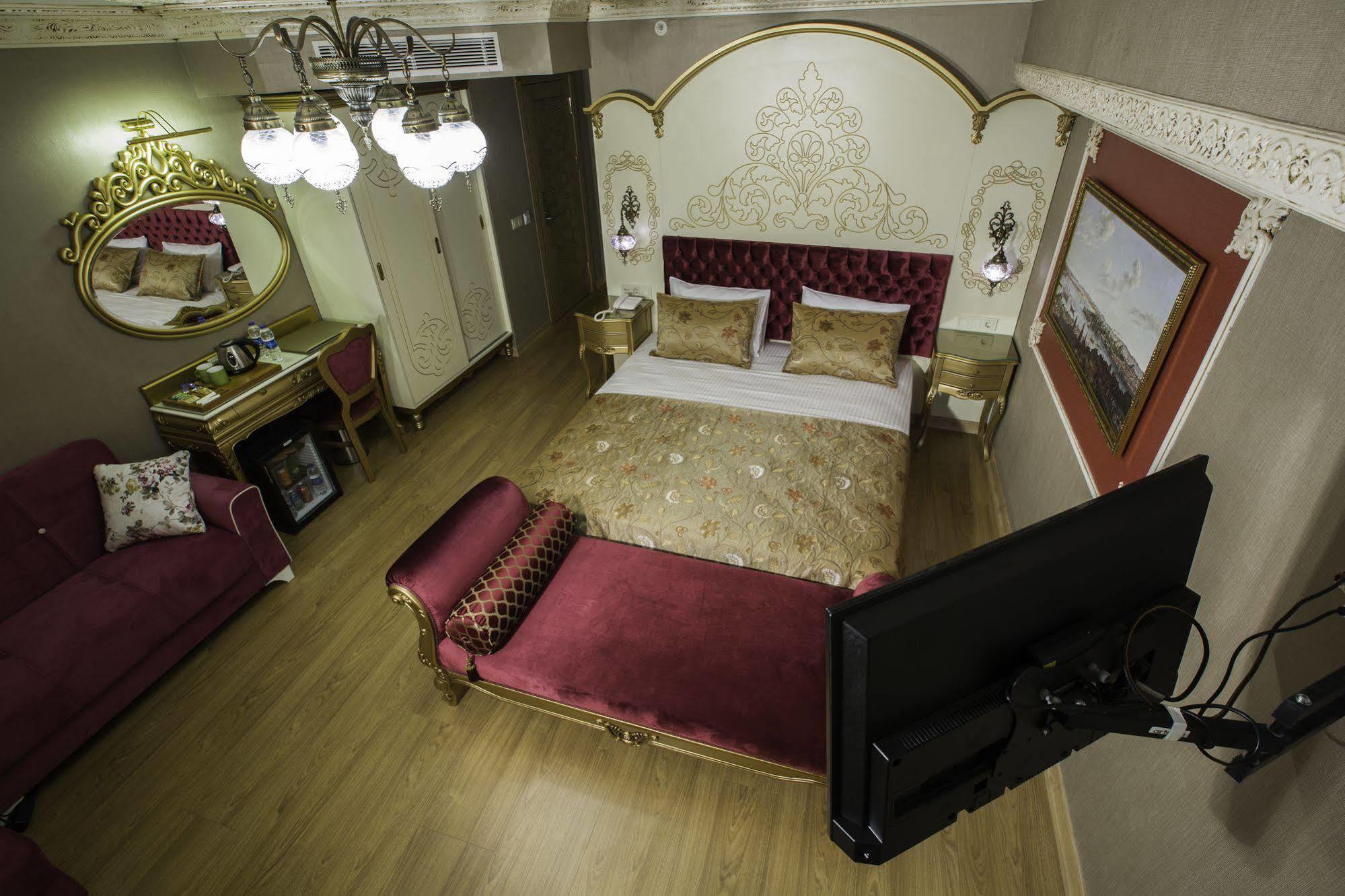 Phosphorion Hotell Istanbul Eksteriør bilde A bedroom at the hotel
