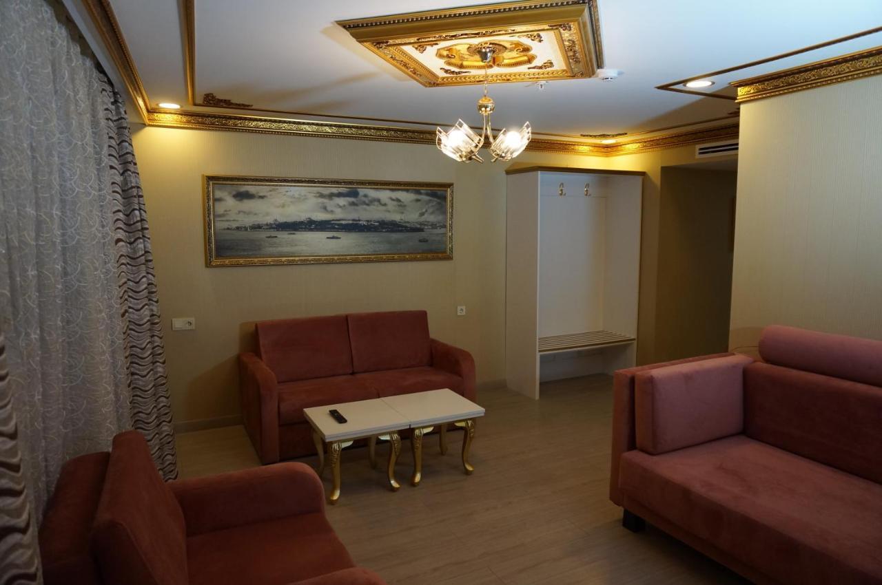 Phosphorion Hotell Istanbul Eksteriør bilde A living room in a hotel